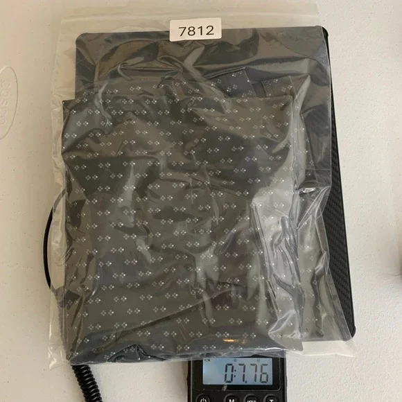 Dunning Polo Shirt Mens Medium Gray Colebrooke Jersey Performance Geometric Golf - Picture 6 of 6